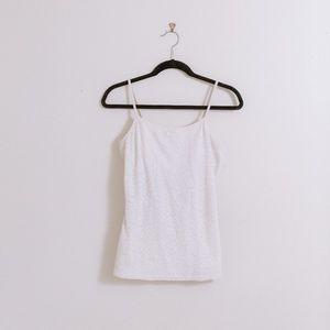 White Lace Camisole-Express